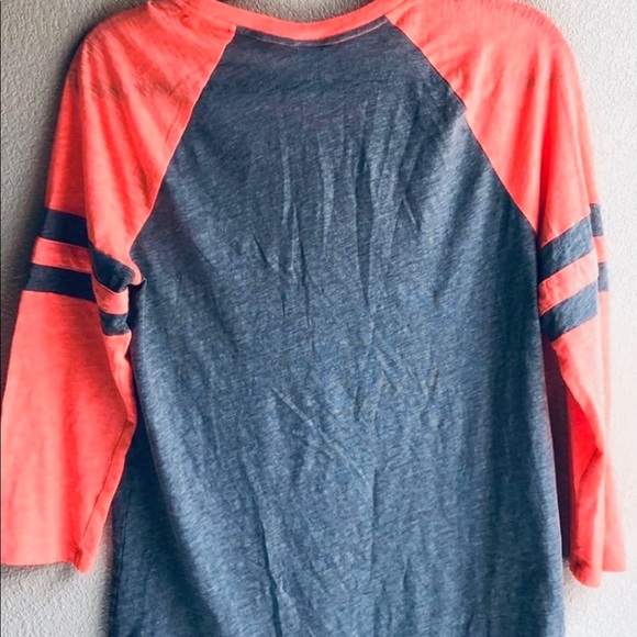 Oversized VS Pink Quarter Sleeve Top - Picture 3 of 5